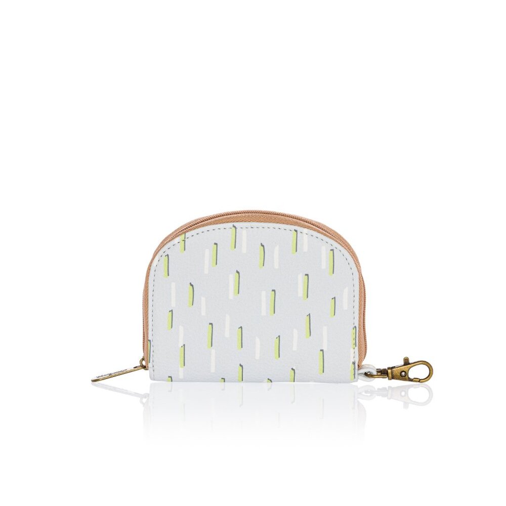 Half-Moon wallet - Dancing Dash Pebble